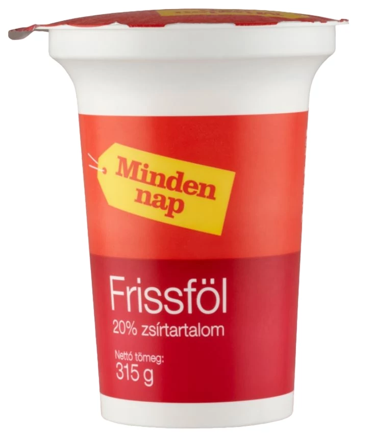 Minden nap frissföl 20% 315g