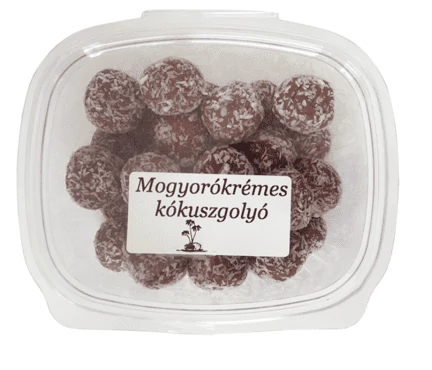 Kókuszgolyó 200g mogyorókrémes