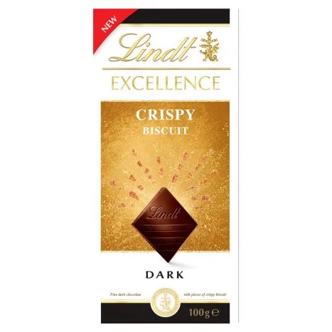 Akciós Lindt Excellence Crispy KEKSZES 100g (2025.04.)