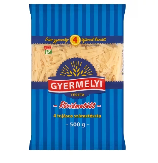 Gyermelyi tészta 4T 500g rövidmetélt