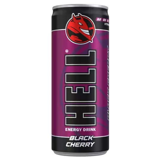 Hell energiaital 250ml black cherry DRS